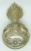 British Army Royal Artillery Volunteers officer's busby grenade plume holder