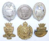 Six Maidstone School Officer Training Corps, Oratory Cadet Corps Officer Training Corps etc metal