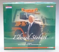 Corgi Hauliers of Renown 1:50 scale limited edition diecast model Edward Stobart 1954-2011