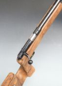 Anschutz model Match 54 18 series .22 bolt-action target rifle with adjustable cheek piece, butt