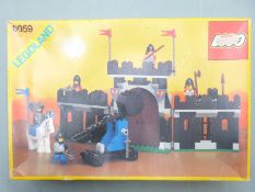 Lego Knight's Stronghold Legoland building set, 6059, 1990, in original box.