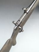 .30-06 Weatherby Vangaurd .30-06 bolt-action rifle with black ABS stock, chequered semi-pistol