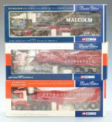 Three Corgi 1:50 scale limited edition diecast model lorries W H Malcolm Ltd Brookfield CC12212,