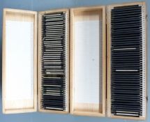 Approximately 100 late 19th or early 20th century astronomical interest glass slides, mainly