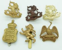 Six Wellington College Officer Training Corps, Stamford School Officer Training Corps and Victoria