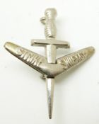 Australian Army 1st Commando Regiment metal beret badge