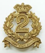 Australian Army 2nd Infantry Regiment metal hat badge