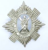 British Army Royal Scots Regiment 6th Volunteer Bureau metal cap badge