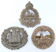 Three British Army South Wales Borderers Regiment, Northamptonshire Regiment and East Lancashire
