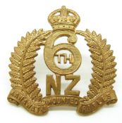 New Zealand Army 6th Manawatu Mounted Rifles other ranks cap badge