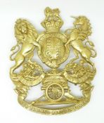 New Zealand Army Artillery other ranks metal helmet plate