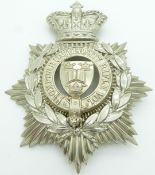 Oxford University Rifle Volunteers metal hat badge