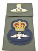 New Zealand Chaplain's hat and collar badge