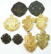 Nine Australian Sydney, Melbourne, Queensland and Western Australia University Regimental metal