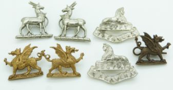 Seven British Army Royal Warwickshire Regiment, 2nd Battalion East Anglian Regiment and Glamorgan