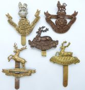 Five British Army Loyal North Lancashire Regiment, Hertfordshire Regiment and Huntingdonshire