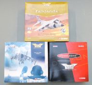 Three Corgi The Aviation Archive 1:72 scale diecast model aeroplanes Model Zone Hawker Hurricane
