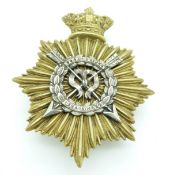 Harrow Rifles 18th Middlesex Volunteer Rifle Corps metal badge with Hobson & Sons Lexington St