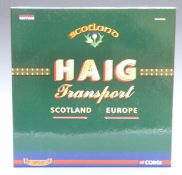 Corgi Haig Transport 1:50 scale limited edition diecast model lorry set, CC99192, in original box.