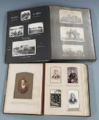WWII RAF Indian interest photograph album including Mountbatten of Burma, ariel views,