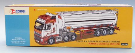 Corgi Anniversary 1:50 scale limited edition diecast model Mansel Davies & Son Ltd Volvo FH