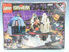 Lego Lunar Launch Site building set, 6959, 1994, in original box.