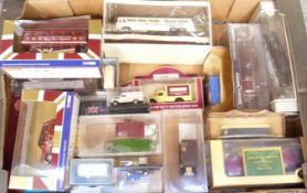 Twenty-three Corgi Original Omnibus Company (OOC), Oxford Diecasts and similar diecast model