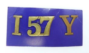 British Army 57th Company Imperial Yeomanry Buckinghamshire insignia