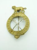 Malay States Guides bi-metal badge