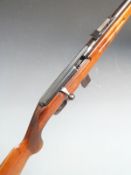 St Etienne .22LR semi-automatic rifle with chequered semi-pistol grip, magazine and 19 inch