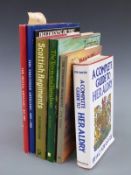 Six military and similar interest books to include Volunteer Artillery 1859-1908, Militia