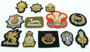 Twelve British Army King's Own Border Regiment, Queens Lancashire Regiment, Royal Hampshire Regiment