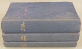 Thirty-six Guns Review magazines 1966-68 bound in three volumes.