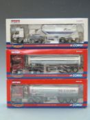 Three Corgi Hauliers of Renown 1:50 scale limited edition diecast model vehicles Shirley's Transport