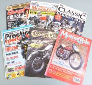 Large collection of classic motorbike interest magazines to include Classic Bike