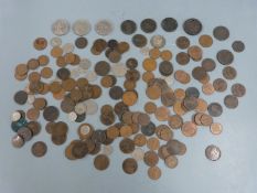 A small collection of UK coinage, George II onwards, includes four generation Victorian medal