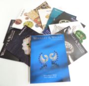 Quantity of Bonhams, Sothebys, Woolley & Wallis and other mainly jewellery interest auction