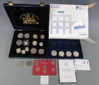 Westminster 'Historic Coins of Great Britain' collection comprising largely silver proof coins