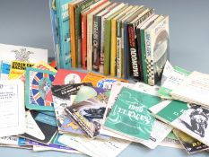 Collection of books and ephemera relating to motor sport and motorcycle racing including 1950s