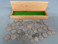 A collection of Edward VII silver coinage to include 1904, 1906 and 1907, a good quantity of Florins