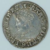Queen Mary silver groat (1553-1554)