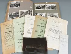 Quantity local interest railway and tram ephemera including Bristol, Cheltenham, photograph album