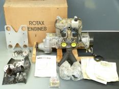Rotax 532 twin cylinder two stroke microlight aircraft or similar engine, with original receipt