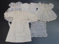 Three vintage christening gowns