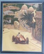 Tim Layzell (b1981) acrylic on canvas 