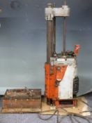 Whatton & Son Ltd, Wolverhampton portable cylinder boring bar with tools in box including