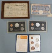 'Gloucester Old Bank' one pound (£1) note dated 1814 17th February series no.934 for Charles Evans