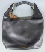 Gucci vintage black leather bag