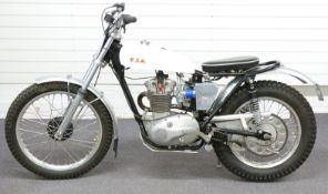 1961 BSA C15 trials motorcycle, much recent expenditure including competition parts, some tools
