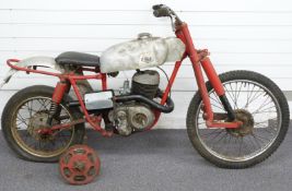 1960 DOT THX 250cc 34A Villiers engined trials motorcycle, registration number 604 KVP, with V5c and